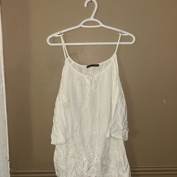 Suzy Shier White Blouse - Picture 2 of 4